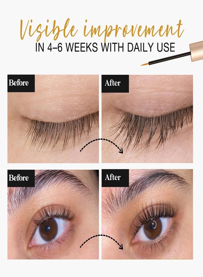 أريشاين سيروم لنمو الرموش، سيروم للرموش والحواجب: مُعزز ببتيدي للرموش والحواجب لرموش وحواجب أكثر كثافة وطولاً - جينسنغ وأحماض أمينية - 3 مل - Image 2